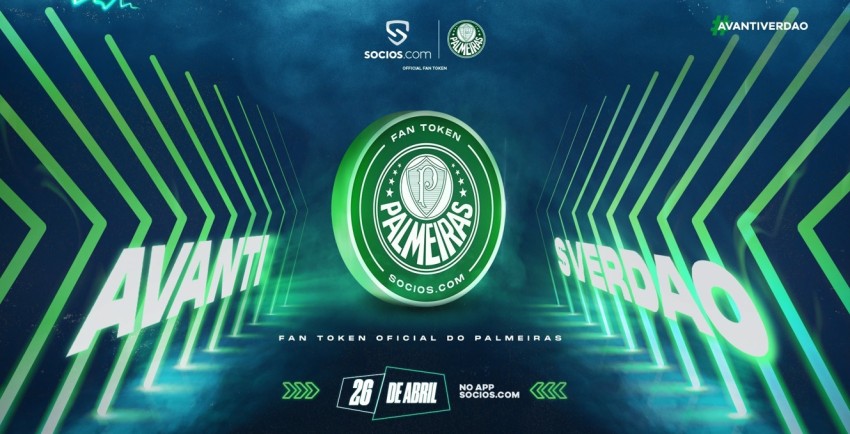 Palmeiras lança fan token mirando em maior contato com sua base de torcedores Palmeiras lança fan token mirando em maior contato com sua base de torcedores